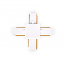 Коннектор Х-образный однофазный Ambrella Light Track System GL7082