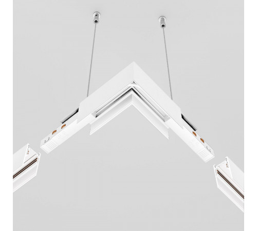 Соединитель для магнитного однофазного трека Maytoni Exility TRA034CPC-42W-15 Соединитель для магнитного однофазного трека Maytoni Exility TRA034CPC-42W-15
