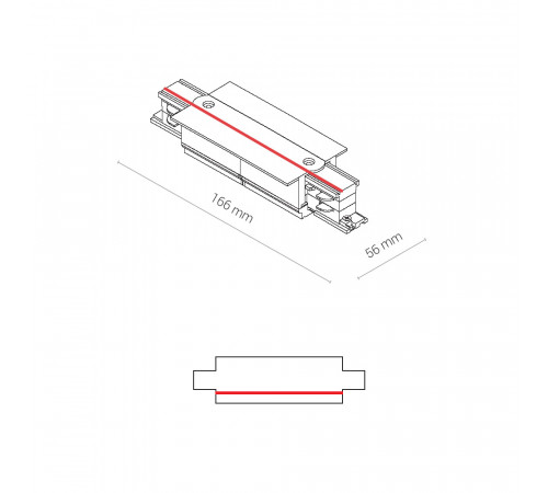 Коннектор прямой Nowodvorski Ctls Power 8685 Коннектор прямой Nowodvorski Ctls Power 8685