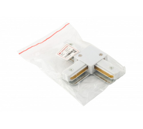 Коннектор T-образный Denkirs DK Track White TR1103-WH Коннектор T-образный Denkirs DK Track White TR1103-WH