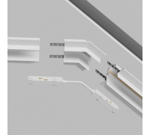 Угол-соединитель для трека Maytoni Technical Accessories for tracks Gravity TRA010CLO-42W Угол-соединитель для трека Maytoni Technical Accessories for tracks Gravity TRA010CLO-42W