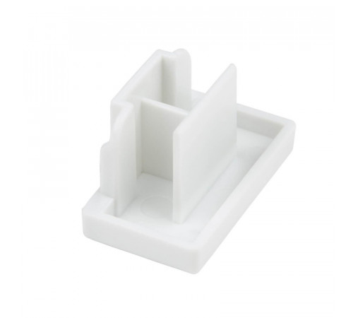 Заглушка торцевая Volpe UFB-Q123 C21 White 1 Polybag UL-00007384 Заглушка торцевая Volpe UFB-Q123 C21 White 1 Polybag UL-00007384