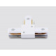 Коннектор Т-образный Ambrella Light Standard 220V GL7167