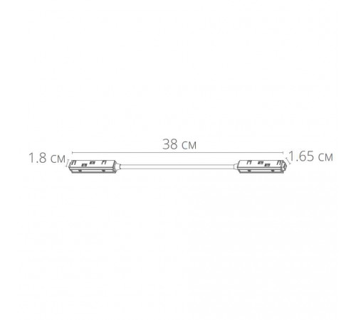 Коннектор гибкий Arte Lamp Linea-accessories A480433 Коннектор гибкий Arte Lamp Linea-accessories A480433