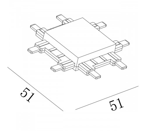 Коннектор SWG PRO CN-SLIM-BL-X 022070 Коннектор SWG PRO CN-SLIM-BL-X 022070