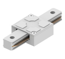 Коннектор прямой однофазный для шинопровода Feron LD1006 41734