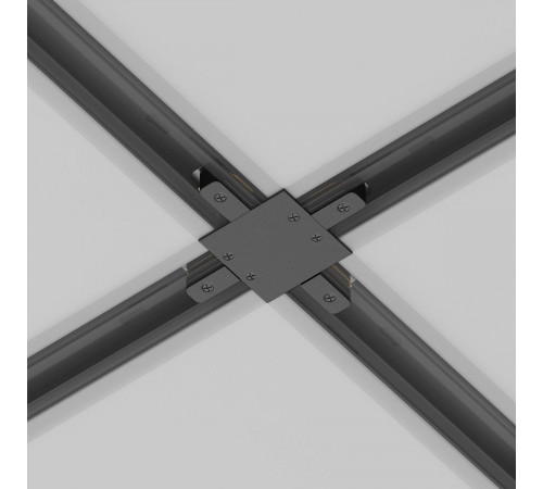 Коннектор X-образный Maytoni Accessories for tracks TRA002CX-11B Коннектор X-образный Maytoni Accessories for tracks TRA002CX-11B