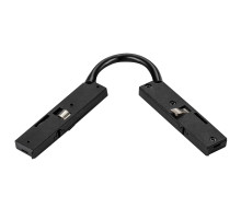 Соединитель трековый однофазный 24V регулируемый гибкий Lightstar Linea 506157