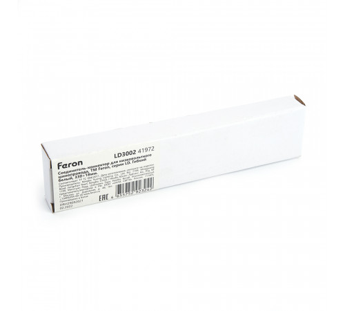 Коннектор Feron LD3002 41972 Коннектор Feron LD3002 41972