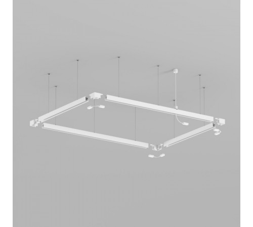 Подвод питания для подвесного монтажа трека Denkirs Smart Base TR2124-WH Подвод питания для подвесного монтажа трека Denkirs Smart Base TR2124-WH