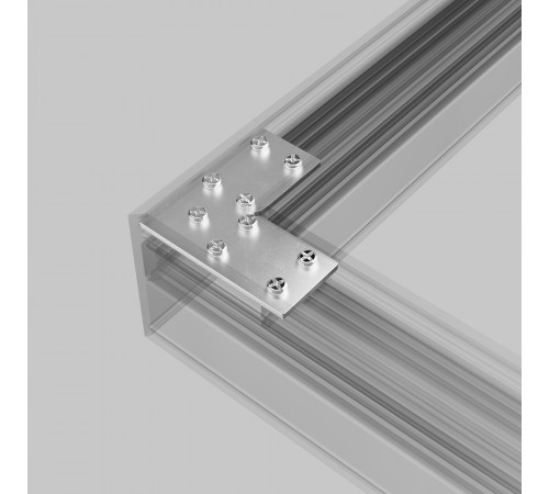 Соединитель угловой для накладного шинопровода Maytoni Technical Magnetic track system Exility Accessories for tracks Exility TRA034CL-21 Соединитель угловой для накладного шинопровода Maytoni Technical Magnetic track system Exility Accessories for tracks Exility TRA034CL-21