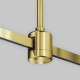 Крепление потолочное Short прямым коннектором питания Maytoni Flarity TRA156C-IPC1-BS