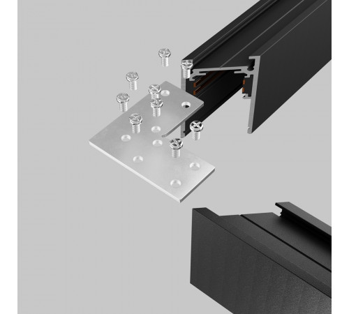 Соединитель угловой для накладного шинопровода Maytoni Technical Magnetic track system Exility Accessories for tracks Exility TRA034CL-21 Соединитель угловой для накладного шинопровода Maytoni Technical Magnetic track system Exility Accessories for tracks Exility TRA034CL-21
