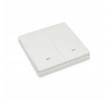 Выключатель двухклавишный Aployt Magnetic track 220 APL.0190.00.02