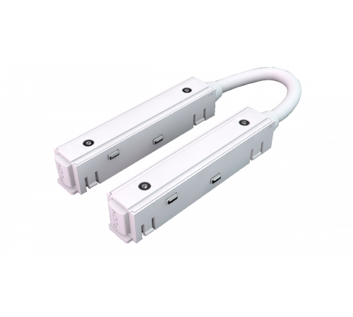 Коннектор питания угловой iLedex Vision CORNER POWER CONNECT 4822-L380-WH