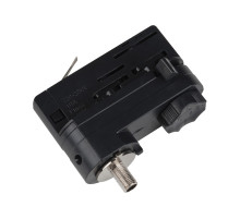 Адаптер для трехфазного шинопровода Uniel UBX-A61 BLACK 1 POLYBAG