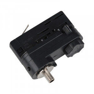 Адаптер для трехфазного шинопровода Uniel UBX-A61 BLACK 1 POLYBAG