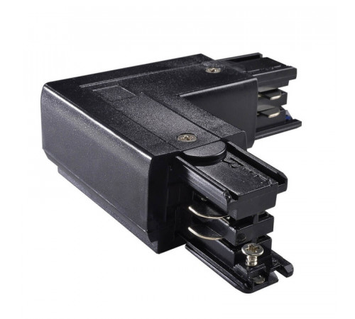 Коннектор L-образный левый Ideal Lux Link Trimless L-Connector Left Black 169712