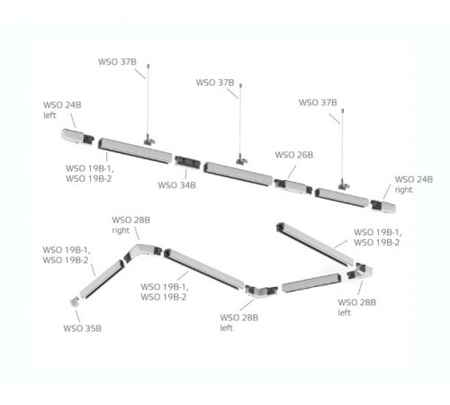 Соединитель гибкий Italline WSO 560 white Соединитель гибкий Italline WSO 560 white