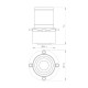 Насадка кадрирующая Arlight LGD-CROPLENS-R85 (WH) 046747