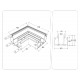Коннектор угловой Ambrella Light Magnetic 220V GL1045