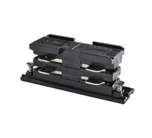 Коннектор прямой Ideal Lux Link Electrified Connector Black 169644