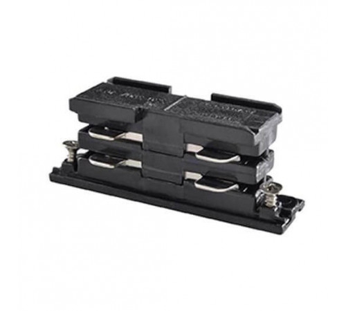 Коннектор прямой Ideal Lux Link Electrified Connector Black 169644 Коннектор прямой Ideal Lux Link Electrified Connector Black 169644