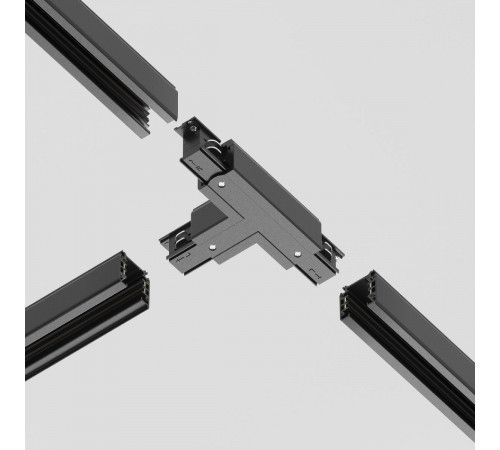 Коннектор T-образный Maytoni Technical Accessorises TRA005CT-31B-L Коннектор T-образный Maytoni Technical Accessorises TRA005CT-31B-L