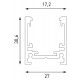 Шинопровод накладной Lumker SY-LINK-20S1S-2.5-WH 019272