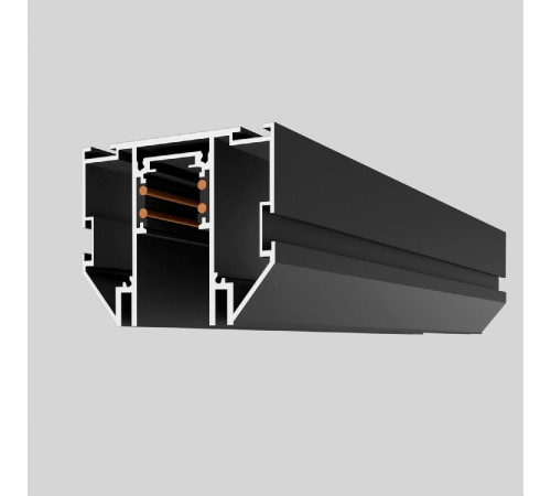 Демпферный магнитный трек для натяжного потолка Crystal Lux Space CLT 0.133 01 L3000 BL