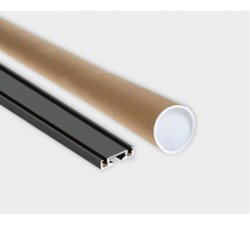 Шинопровод накладной магнитный в тубусе Italline Kreator IT09-9020 black tube Шинопровод накладной магнитный в тубусе Italline Kreator IT09-9020 black tube