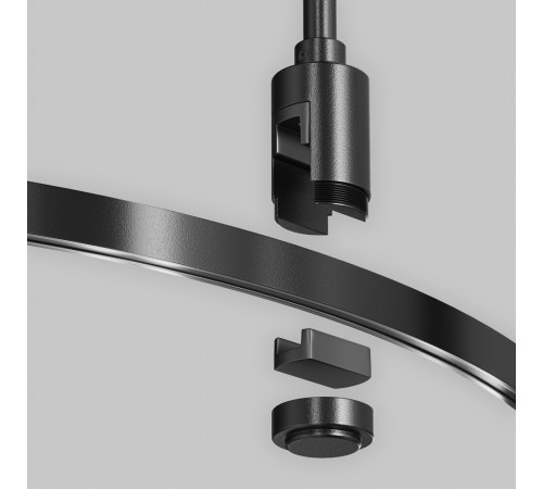 Шинопровод магнитный круглый Maytoni Flarity TRX154-R-D650-B Шинопровод магнитный круглый Maytoni Flarity TRX154-R-D650-B