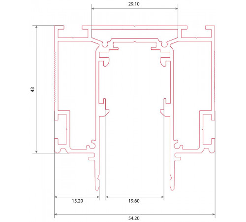Магнитный шинопровод Lumker SY-LINK-IZI-2.5-BL 023213