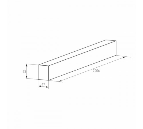 Шинопровод магнитный Arlight Mag-Track-4563-2000 028070(1)