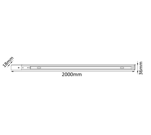 Шинопровод однофазный с питанием и заглушкой Crystal Lux CLT 0.11 CLT 0.11 01 L2000 WH Шинопровод однофазный с питанием и заглушкой Crystal Lux CLT 0.11 CLT 0.11 01 L2000 WH