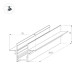 Шинопровод встраиваемый Arlight MAG-TRACK-2538-FDW-2000 046285