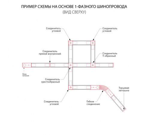 Шинопровод встраиваемый однофазный Elektrostandard Track Rail WH Recessed 4690389178535 Шинопровод встраиваемый однофазный Elektrostandard Track Rail WH Recessed 4690389178535