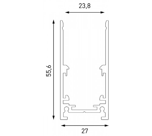 Шинопровод накладной Lumker SY-LINK-20S1-2.5-WH 019271 Шинопровод накладной Lumker SY-LINK-20S1-2.5-WH 019271