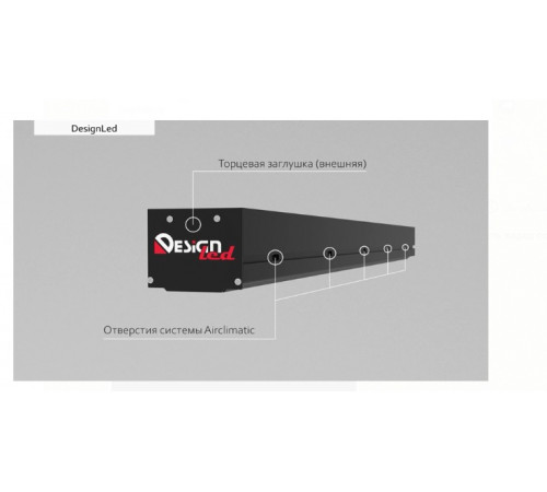 Встраиваемый шинопровод DesignLed SY-601201-CL-2-BL 009110