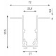 Шинопровод встраиваемый Lumker SY-LINK-20T2-2.5-WH 019268