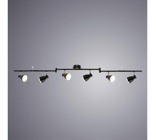 Трековая светодиодная система Arte Lamp Gioved A6008PL-6BK Трековая светодиодная система Arte Lamp Gioved A6008PL-6BK