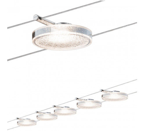 Струнная светодиодная система Paulmann Wire Systems Set DiscLed II 94110