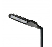 Уличный консольный светильник Arlight OXOR-TURI-604х241-100W Warm3000 (GR, 144x75 deg, 230V) 053865