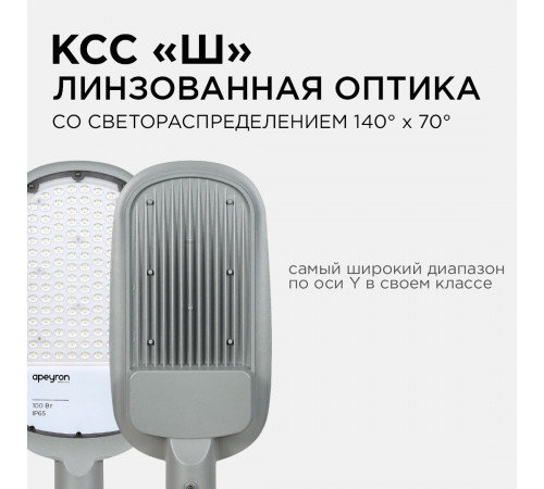 Уличный консольный светильник Apeyron 29-04 Уличный консольный светильник Apeyron 29-04