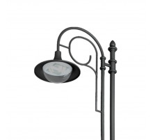 Уличный консольный светильник Arlight OXOR-AMPIL-LUZ-580х480-50W Day4000 (BK, 120 deg, 230V) 052449