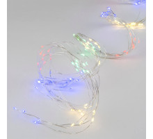 Уличная светодиодная гирлянда (UL-00007284) Uniel Лучи росы 220V  разноцветный ULD-E0200-200/STA Multi IP44