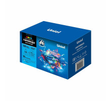 Уличная светодиодная гирлянда (UL-00007202) Uniel  220V разноцветный ULD-S1000-120/SWK Multi IP67