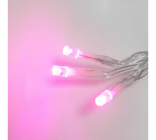 Уличная гирлянда Uniel ULD-B12006-195/TTK PINK IP44 UL-00010881 Уличная гирлянда Uniel ULD-B12006-195/TTK PINK IP44 UL-00010881