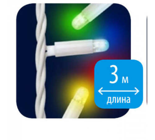 Уличная светодиодная гирлянда Uniel занавес 220V разноцветный ULD-C2030-240/TWK MULTI IP67 Уличная светодиодная гирлянда Uniel занавес 220V разноцветный ULD-C2030-240/TWK MULTI IP67