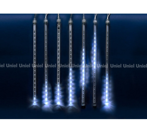 Уличная светодиодная гирлянда (11120) Uniel занавес 220V синий ULD-E2403-144/DTK BLUE IP44 METEOR Уличная светодиодная гирлянда (11120) Uniel занавес 220V синий ULD-E2403-144/DTK BLUE IP44 METEOR